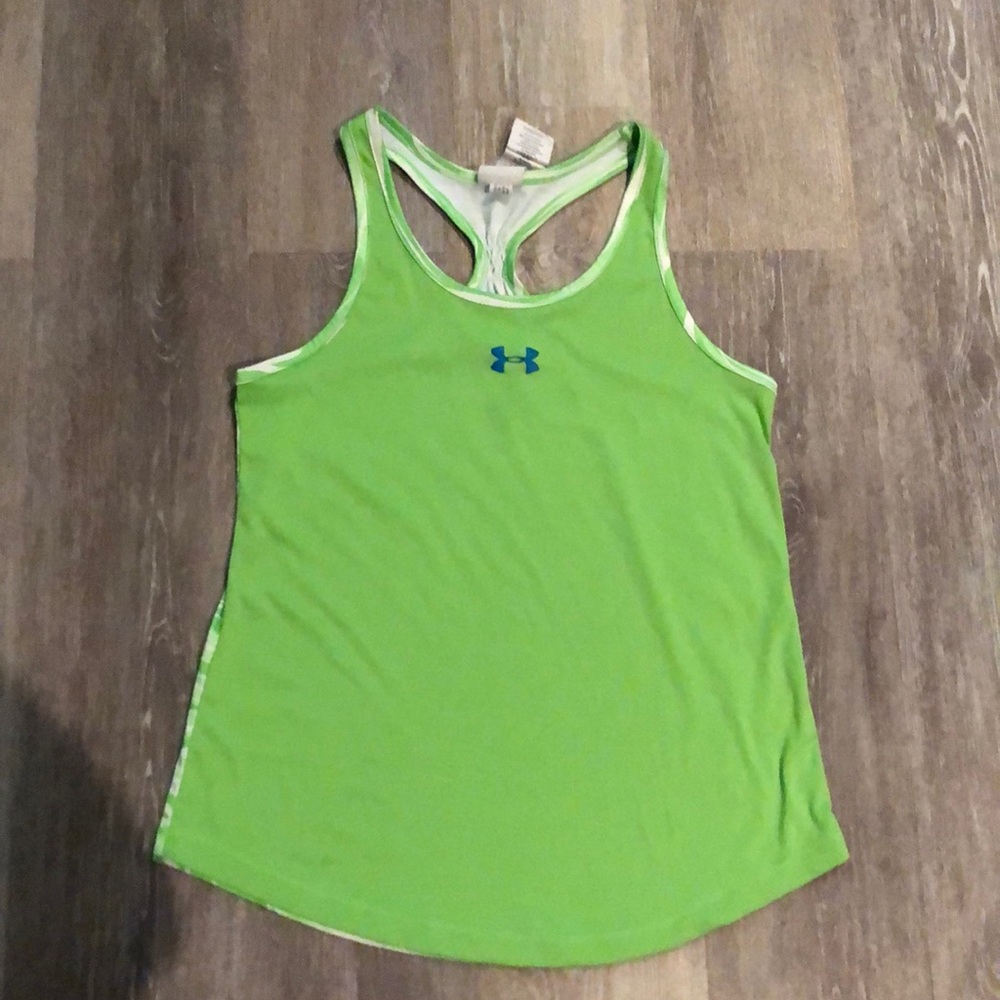 Under armour tank: size YLG - fits size women’s XS